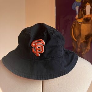 San Francisco Giants Black and Orange Bucket Hat
